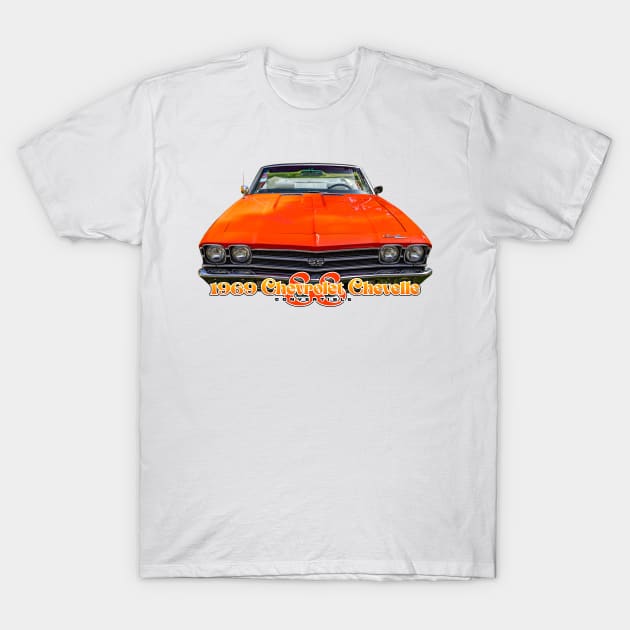 1969 Chevrolet Chevelle SS Convertible T-Shirt by Gestalt Imagery